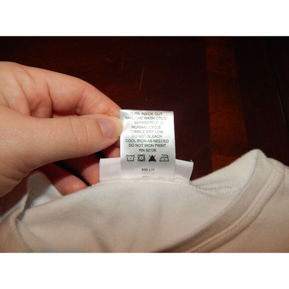 AMERICAN GIRL girls large 14/16 I heart gymnastics white graphic t-shirt - Picture 7 of 7